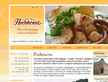 Tablet Screenshot of hochkraut.com